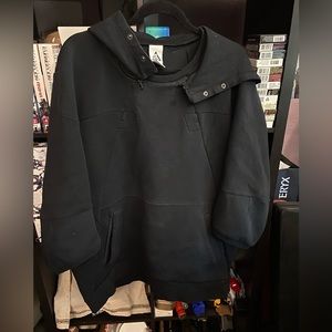 Nikelab acg component fleece 3/4 sleeve hoodie